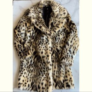 Faux fur jacket